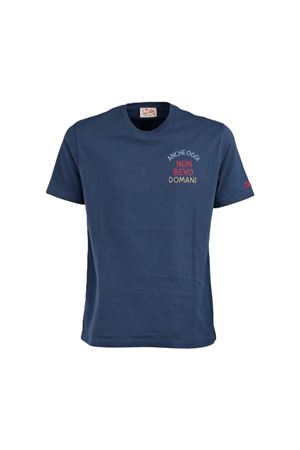 Portofino Man Cotton T-Shirt With Front Print MC2 SAINT BARTH | T-Shirt | POT000104380L